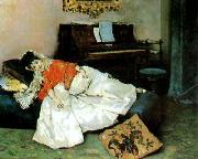 Raimundo Madrazo La lectura oil